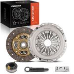 A-Premium Transmission Clutch Kit Set Compatible with Hyundai Accent 2001-2009 & Kia Rio 2006-2009, Rio5 2006-2009, 1.6L