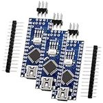 AZDelivery AZ-Nano V3-Board Mini USB Board Compitable with ATmega328 5V 16MHz CH340 ATmega328P Micro Controller, CH340G replaces FT232RL, Including E-Book! (3PCS)