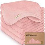 6-Pack Baby Washcloths - Soft Visco