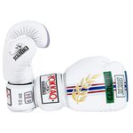 YOKKAO Muay Thai First at The Race Boxing Gloves - White - 14oz