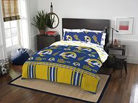 Northwest NFL Los Angeles Rams Bed in a Bag Set, Queen, Rotary