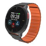 Audar E2 Senior Smartwatch with Fall Detection & SOS, 24/7 Heart Rate/Blood Pressure/SpO₂/Temperature Monitoring, IoT AI Wellbeing Reports & Health History, Cloud Dashboard, No Smartphone/App Needed