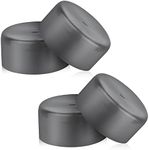 Bearing Caps, 4 Pack 1.98 Inch Grey Rubber Dust Caps Trailer Wheel Hub Cap Rubber Dust Cover Caps Bearing Buddies for Boat Trailer Wheel