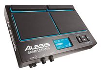 Alesis Sample Pad 4 - Compact Percussion and Sample Triggering Instrument with 4 Velocity Sensitive Pads, 25 Drum Sounds and SD/SDHC Card Slot