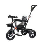 Luusa Galaxy Edition Gt-1 Tricycle Plug and Play | Tricycle with Height Adjustable Parental Control | Kids Safety Belt | Foam/Cushion Seat | Bell | 1-5 Years Old Kids | Make in India,Multicolor