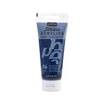 Pebeo Studio Acrylics 100-milliliter Acrylic Paint, Prussian Blue Hue