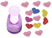 Circle Punch DIY Handmade Paper Puncher, 1PC DIY Craft Punch Shape Circle Punch,Paper Punch Hand Punched Scrapbook Punch,Craft Heart Shape Punch Scrapbook Paper Cutter,DIY Craft Shaper Puncher