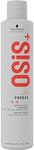 Schwarzkopf Professional OSiS+ Freeze Strong Hold Hairspray | Easy To Brush Without Flaking | Stronge Long Lasting Hold | Heat Protection up to 250°C/450°F | For All Hair Types, 300mL