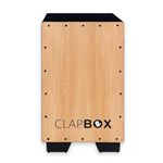 Clapbox Cajon CB11 -Black, Oak (H:50 W:30 L:30) - 3 Internal Snares