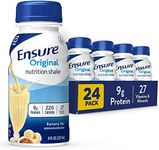 Ensure Original Nutrition Shake with 9 grams of protein, Meal Replacement Shakes, Banana Nut, 8 fl oz, 24 Count