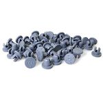 SQXBK 100PCS 13mm Two Legs Caps Vial Rubber Stopper Butyl Rubber Stopper Rubber Self Healing Injection Ports Solid Seal for Glass Vial Liquid Culture Jar