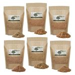 Smoking/Smoker Wood Dust for Cold Smokers -1.5 Litre. Selection Pack of Six Great Flavours Apple, Oak, Cherry, Whiskey Barrel, Alder & Beech.