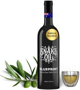 Blueprint Bryan Johnson Extra Virgin Olive Oil - Cold Pressed Polyphenol Rich EVOO (over 400 mg/kg), Smooth Peppery Flavor, Keto & Paleo Friendly, 3rd Party Verified, Single Source, 750ml Glass Bottle