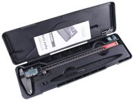 Accusize Industrial Tools 0-12 Inch x 0.001 Inch 3-Key Electronic Digital Caliper with Extra Large LCD, Ab11-1112
