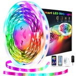 Led Lights for Bedroom 65.6ft, REEMEER Led Lights Music Sync Color Changing Led Strip Lights with App Control and Remote, Led Light Strip Used for Party, Home Decoration