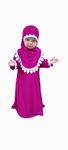 Kids Hijab, Full Body Covered Lycra Fabric Manal Kids Hijab Center (6-7 Years, Raani)