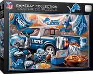 MasterPieces NFL Tailgate Puzzles Collection - Detroit Lions NFL Gameday Collection 1000 Piece Jigsaw Puzzle