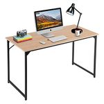 BestOffice Computer Desk,Home Office Desk Writing Study Table Modern Simple Style PC Desk with Metal Frame for Home Office