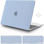 iCasso for MacBook Air 13 Inch Case 2018 2019 2020 Release A2337 M1/A1932/A2179 (New for MacBook air A2337M1/ A1932/A2179, Blue)