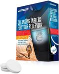 CleanHike Hydration Backpack Cleaning Tablets - (36 Tablets) Great for Reservoir Pack or Hydration Bladder Kit, Individually Packed, Quickly Removes Stubborn Stains & Odors