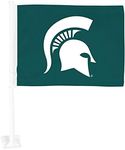 Michigan State University Car Flag 