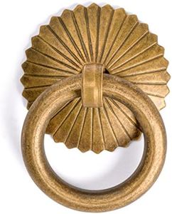 Hardware Philosophy “Ring” Brass Pulls - Set of 2, 1.6"