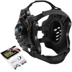 Trymaker Wrestling Headgear, Head Gear for Men and Youth with Chin Cup, Dual-Layer Ear Guard for MMA, BJJ (for Users Age 10+)