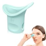 HANNEA® Eye Wash Cup Silicone Eye Cups for Eye Wash, Portable Hanging Eye Cleaning Cup with Scale, Eye Rinse Cup Eye Cleaning Tool for Dust Makeup Residue Removal