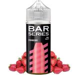 Bar Series Vape Juice Disposable Vape E-Liquid 70vg 100ml Shortfill No Nicotine Fruity Vapes (Strawberry)