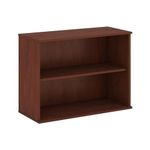 Bush Business Furniture 30H 2 Shelf Bookcase in Hansen Cherry