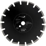 PRODIAMANT Diamond Cutting disc 300 mm 12 inch x 25.4 mm Abrasive for Asphalt, Screed, Lightweight Concrete, Fresh Concrete, Sandstone and fireclay