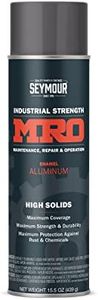 SEYMOUR 620-1411 Industrial MRO High Solids Spray Paint, Aluminum, 15.5 Ounce (Pack of 1)