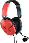 Turtle Beach Recon 50 Gaming Headset for Nintendo Switch, Xbox Series X|S, Xbox One, PS5, PS4, PlayStation, Mobile, & PC with 3.5mm – Removable Mic, 40mm Speakers – Red/Blue