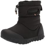 Bogs B Moc Snow Boot, Black, 5 US Unisex Big Kid