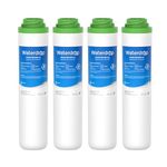 Waterdrop FQK2J Under Sink Water Filter, Replacement for GE FQK2J, FQK1K, 1350 Gallons Dual Flow Drinking Water Replacement Filters (4 Count)