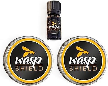 Wasp Repellent Bundle| Effective Alternative to Wasp Sprays and Traps | Wasp Deterrent for Outdoor & Indoor Use | Organic & NO Skin Contact Required