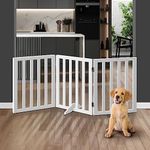 Alopet Dog Gate Foldable Pet Fence 142 x 60.5 x 2cm