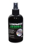 CD DVD Cleaning Solution Fluid (Not a Scratch Remover) 8 Ounce (237 ML) Spray Bottle Cleaner CD-DVD-8 Made in USA Lasermedia