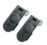 RV Compartment Lock Trigger Latch Baggage Door Latch, Equivalent Southco C5-21-35 Sealed Lever Compression Latch (Adjustable Grip Range: 1.14"-1.77", 2 Pack)