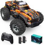 Remote Control Car for Boys, 1:16 Scale All Terrain RC Cars,High Speed 25Km/h Fast Car with Colorful Led Light and Spray, 2x1300mAh Rechargeable Battery RC Truck, Toy Car Gift for Teen Boys Girl Kids