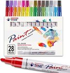 28 Color Paint Markers Pens Set, Oi