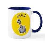 CafePress Gold Digger Mug 11 oz (325 ml) Ceramic Coffee Mug