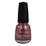 China Glaze Crackle Glaze Nail Lacquer - 14 ml, Haute Metal