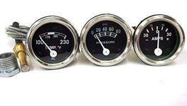 Ford Tractor Amp Oil Temp Gauges Set NAA, 2N, 8N, 9N, 600, 601, 700, 701, 800, 801, 900, 901,200,4000 Jubilee.