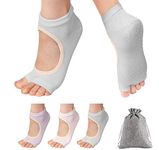 Grip Socks For Pilates Open Toe