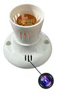 SIFER 1080p spy Bulb Holder Camera with Audio and Video Recorder, Remote Monitoring, Cloud & SD Card Support Upto 128 gb, Hidden spy Camera Invisible Camera for Home & Office, Lookcam App Controlled
