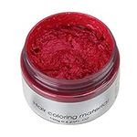 Hair Color Wax Red,Unisex Temporary