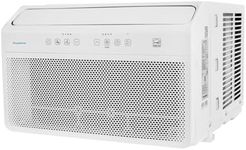 Keystone Energy Star 8,000 BTU Window Mounted Inverter Air Conditioner with Supplemental Heat, Quiet High Efficiency Window AC Unit with Remote for Apartment, Medium Rooms up to 350-Sq. Ft.