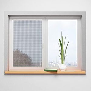 Navaris DIY Magnetic Window Screen - 51" x 59" Kit with Magnets for Windows - Sticks on with Magnet Clips to Window Frame - Cut to Size as Needed