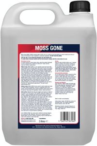 Spear & Jackson Moss Killer 2 x 5L – Fast Acting, Long Hose Trigger, Multi-Pack for Paths & Patios